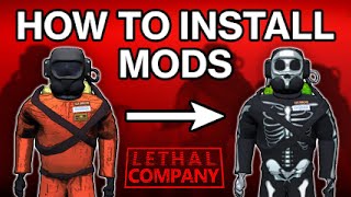 How To EASILY Install Mods  Lethal Company [upl. by Wildermuth]