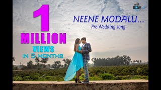 Neene Modalu Neene Kone  Kiss  Kannada movie  Shivakumar and mala  Cinematic prewedding song [upl. by Theadora]