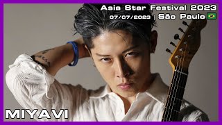 MIYAVI  Asia Star Festival 2023  07072023 [upl. by Alyak655]