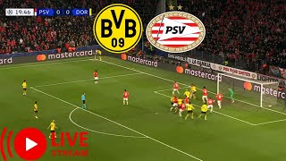 BORUSSIA DORTMUND VS PSV EN VIVO 🔴 UEFA CHAMPIONS LEAGUE [upl. by Ursa]