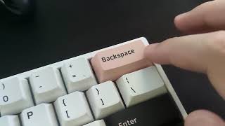 GK64XS BACKSPACE SOUND [upl. by Kayla]