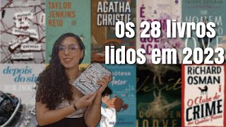 Li 28 livros em 2023  science luh [upl. by Nahtonoj]