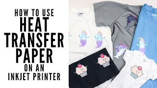 How to Use Heat Transfer Paper [upl. by Nonnelg]