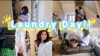 LAUNDRY DAY 👚 I Turn My House Into A Laundrette 👍 laundry motivation cleaningday [upl. by Ebsen995]