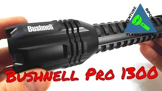 Bushnell Pro 1300 USB Rechargeable Flashlight [upl. by Orsa]