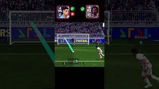 Best LB challenge ft JCancelo vs Marcelo efootball pesgamers fifa efootballgamer pes2021 [upl. by Warga129]