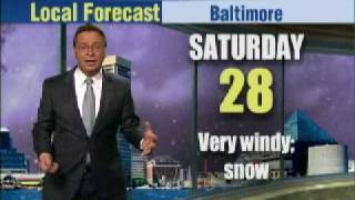 AccuWeathercom Snowpocalypse Now Meteorologist Freakout [upl. by Nyar]