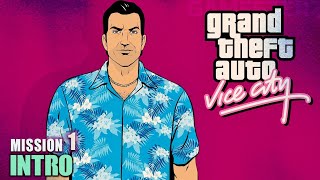 Grand Theft Auto Vice City Definitive Edition Walkthrough Gameplay Part 1  Intro [upl. by Er]