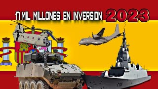 TODAS las NOVEDADES para las FUERZAS ARMADAS ESPAÑOLAS en 2023 [upl. by Ashely649]