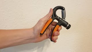 Hand Grip Exercise  How to Use Strengtheners [upl. by Crespi937]