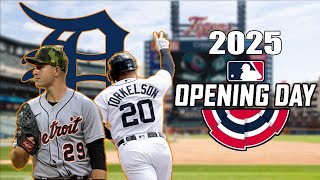 Detroit Tigers 2025 Opening Day  MLB The Show 24 Tigers Franchise [upl. by Ralaigh29]