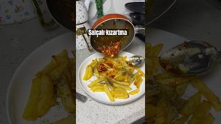 Salçalı patates kızartma yemektarifleri food cooking yemek recipe tavuk tarif salça foodie [upl. by Rimidalv]