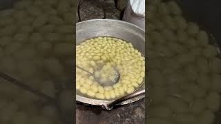 Bangali Style Sponge Rosogolla Making Full Process  Street Food Lover [upl. by Esilenna]