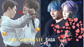 How V and Jimin treat each other vmin friendship moments bts vmin [upl. by Ayomat]