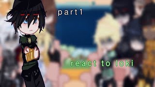 Asgard react to loki GachaclubNot ship part 1my Au [upl. by Akirre659]