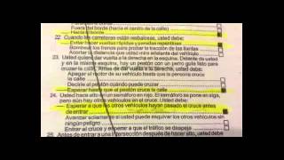 Dmv examen de manejo California 4 diferentes test [upl. by Hulton409]