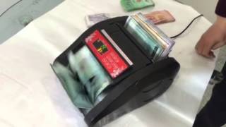 BIOSYSTEM BANKNOTES COUNTER BANK500 UVampMG [upl. by Issac]