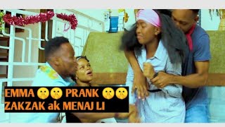 ACTRICE EMMA 🤫🤫PRANK 🤫🤫 ZAKZAK AK MENAJ LI GOUMEN METE PYE [upl. by Nolham]