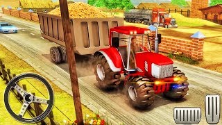 Real New Tractor Farming Simulator 2019  Tractor Driving  Android GamePlay [upl. by Urina]