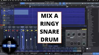 How To Mix A Ringy Snare Drum Drum Mixing Tips [upl. by Skiba479]