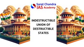 UPSC PRELIMS 2025 Indestructible Union of destructible states POLITY [upl. by Dylan]