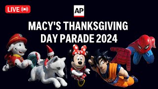 Macys Thanksgiving Day parade 2024 LIVE from New York [upl. by Norri383]