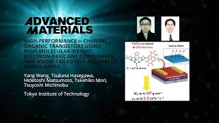 HighPerformance nChannel Organic Transistors [upl. by Wilburn]