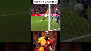 Sweet goal from Victor Osimhen ⚽🏃💪👍 osimhen galatasaray news trending football victorosimhen [upl. by Laryssa]