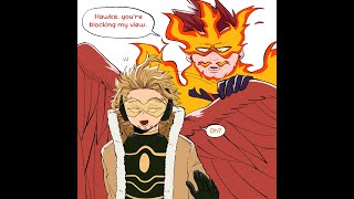 Boku No Hero Academia Comic Dub Hawks Angers Endeavor MHA Comic Dub [upl. by Coletta788]