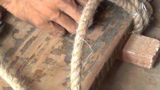 Making a rope belt [upl. by Sirois]