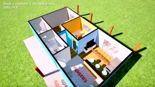 plans de maison petites maisons modernes de 2 chambres [upl. by Nahbois]