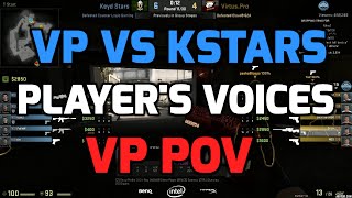 Katowice 2015  VirtusPro vs Keyd Stars Overpass 14 finals players voices kStars POV Portuguese [upl. by Oiluj716]