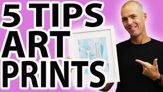 5 Tips to Make Art Prints  How to Print Your Artwork The Easy Way [upl. by Timothee]