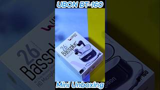 Ubon BT160 TWS Mini Unboxing 😯  shorts reels viralshorts [upl. by Sashenka]