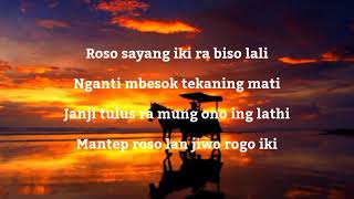 Loro Ati OfficialLDR Layang Dungo RestuLyrics [upl. by Olmsted]