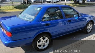 Nissan Tsuru  El auto popular e icónico en Mexico [upl. by Annaeiluj]