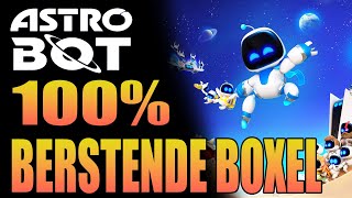 Astro Bot 100 Guide  Berstende Boxel  Alle Bots  Alle Puzzle [upl. by Rehpetsirhc]