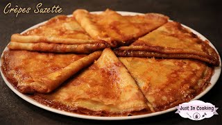 Recette des Crêpes Suzette pour la Chandeleur [upl. by Henricks]