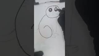 Easy cat drawingdrawing simpledrawingstepbystep diy [upl. by Wahlstrom]