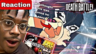 WaitHUH Joker VS Giorno Death Battle REACTION [upl. by Nahbois]