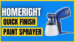 HomeRight Quick Finish Paint Sprayer [upl. by Hellah294]