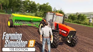 Seeding lime spreading contracting★ Farming Simulator 2019 Timelapse ★ Shamrock valley ★ Episode 4 [upl. by Jenna]