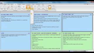 Final Draft 9 for Windows  Index Card and Scene View Tutorial [upl. by Yrruc]