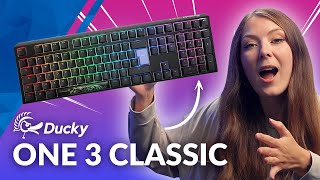 Keep it Classic  Ducky One 3 Classic Keyboards Unboxing [upl. by Virendra72]