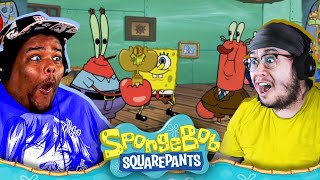 SpongeBob Season 7 Episode 5 amp 6 GROUP REACTION [upl. by Eugilegna]