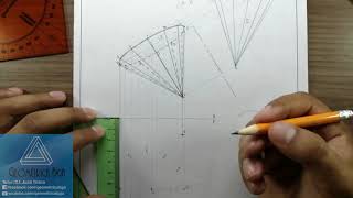 91 Cono Circular Oblicuo  Geometria Descriptiva ✏️📐 [upl. by Sylas]