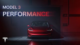 The New Model 3 Performance  Tesla [upl. by Adnical]