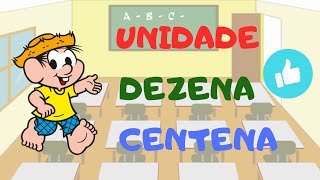 Unidade dezenas e centenas com material dourado Decomposição de números [upl. by Eilrahs804]