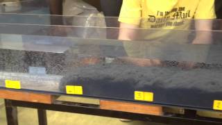 Turbidity Flow in Flume Tank [upl. by Jorie]