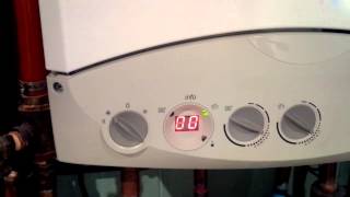 Baxi boiler HT380 SLT lockout E110 after E168 [upl. by Arocet758]